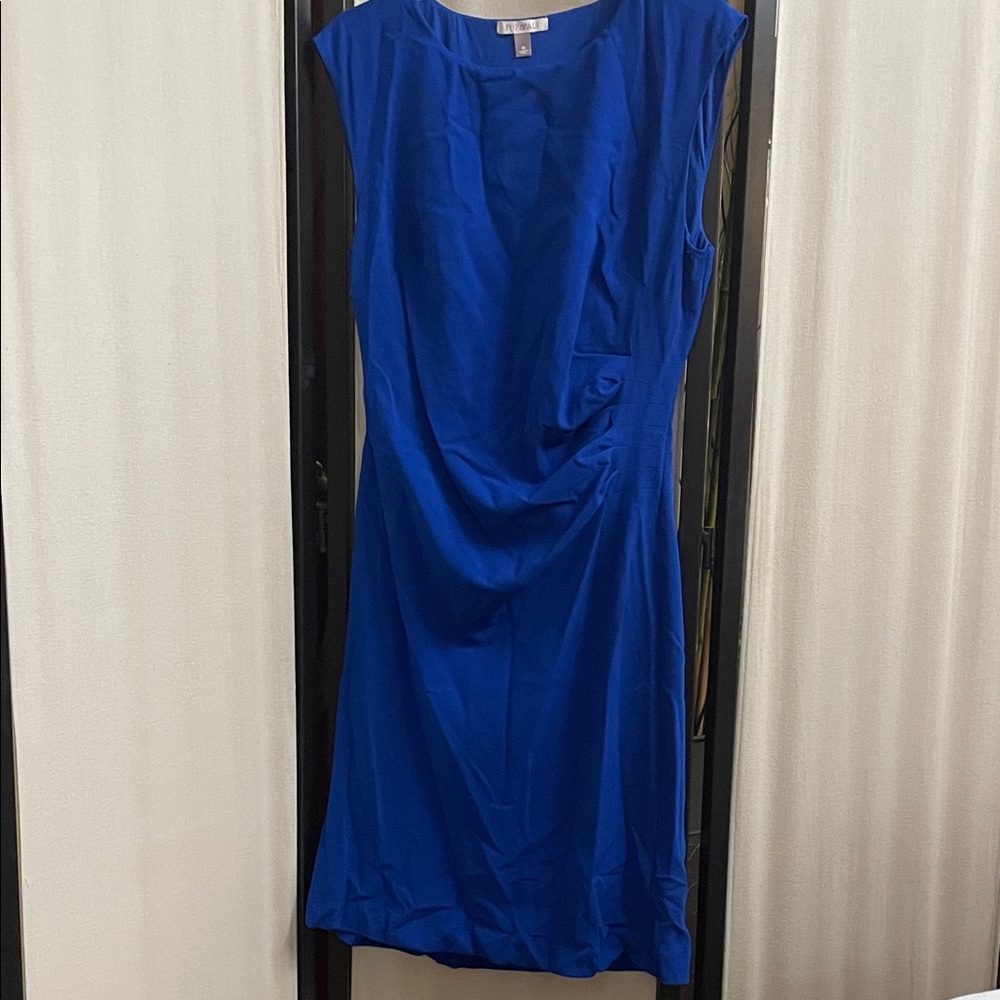 Roz & Ali Royal Blue Midi Dress